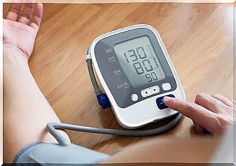 Measured blood pressure