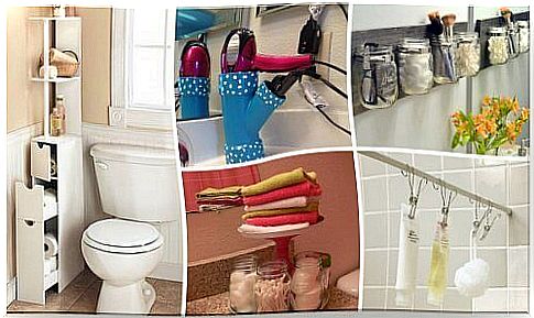 19 tricks to gain space in the bathroom