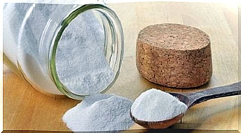 With baking soda you reduce the level of uric acid