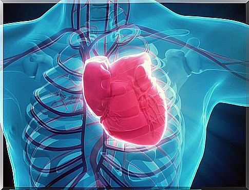 Sharp chest pain caused by heart disease