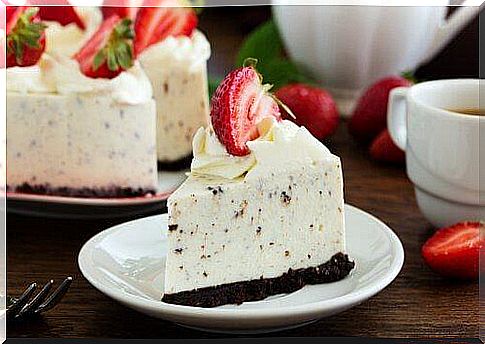 Cheecake without baking with oreo