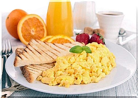 Eating habits for burning fat with eggs