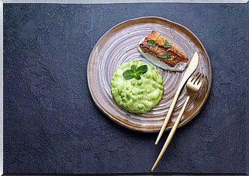 Healthy pea puree recipe