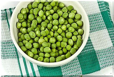 Bowl of peas