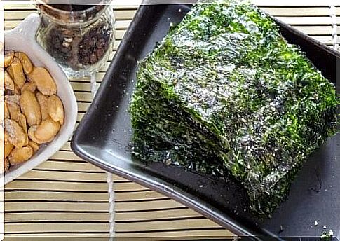 Seaweed platter