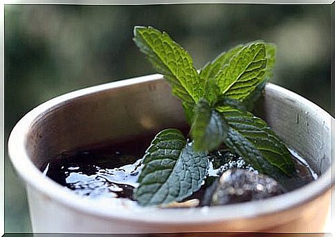 Mint-fighting cellulite teas