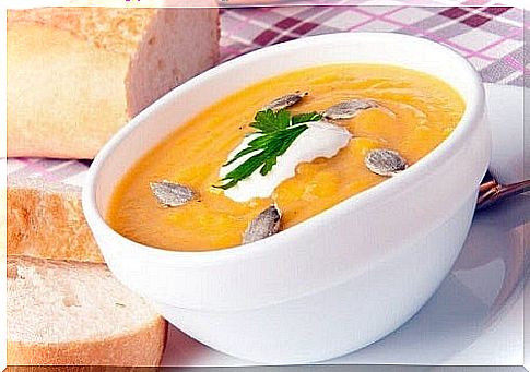 Recipes for pumpkin soup with cream