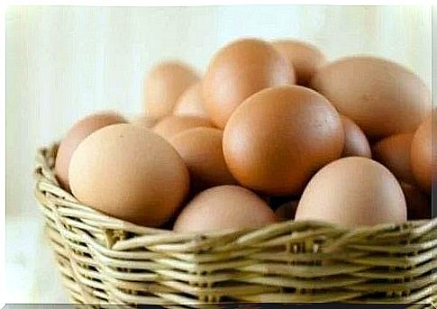 Eggs are foods rich in vitamin B